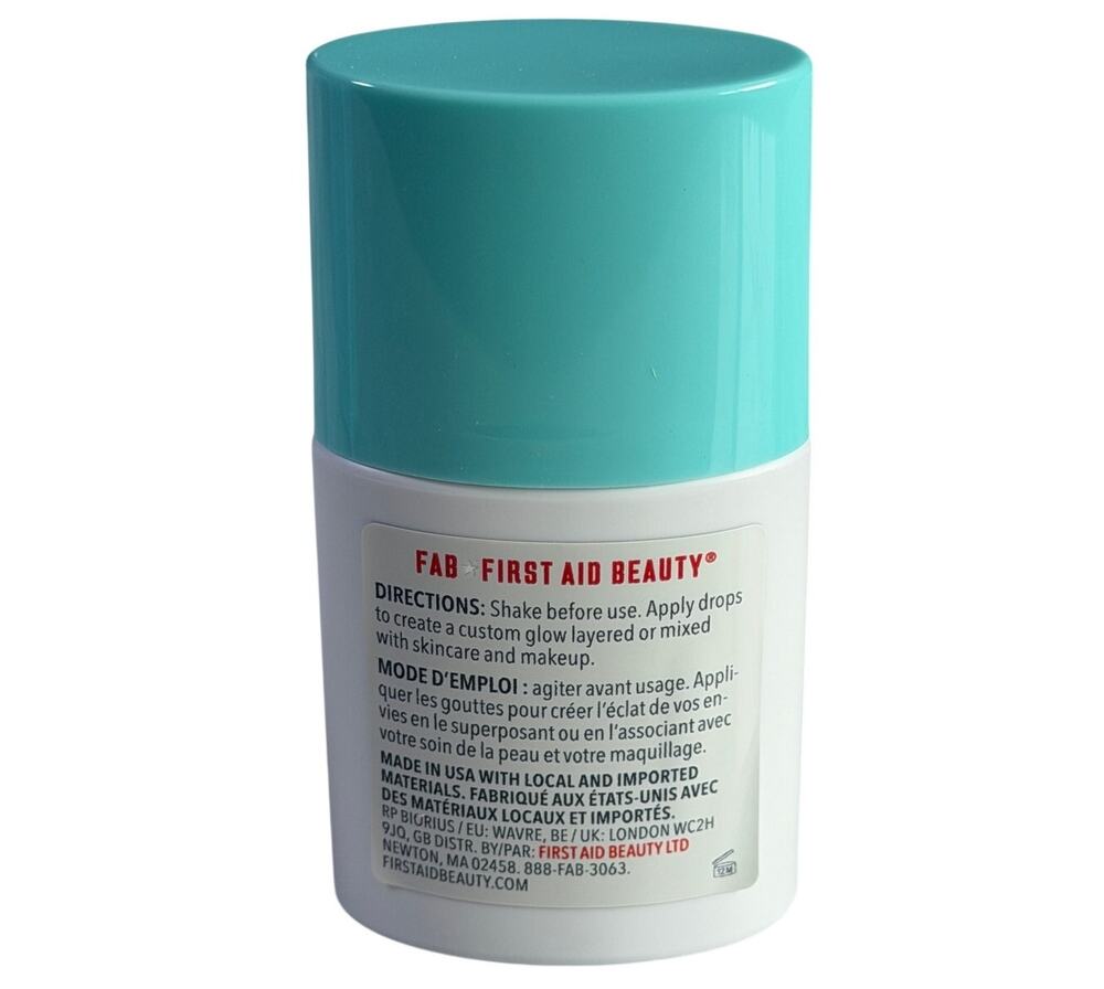 NWT First Aid Beauty Bronze + Glow Drops with Niacinamide 30ml